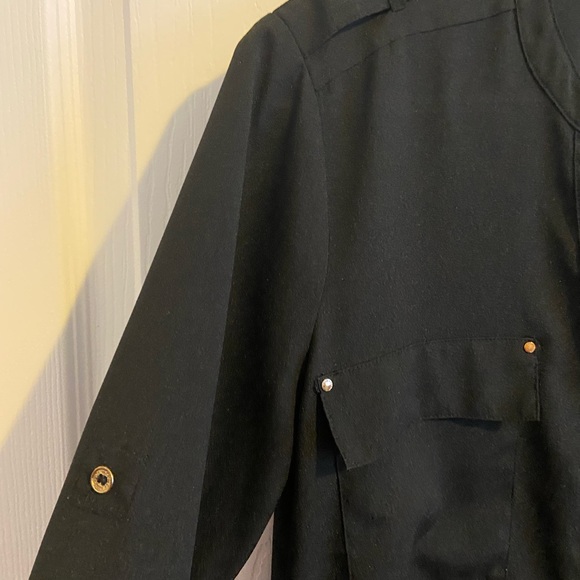 Calvin Klein roll-sleeve blouse - Picture 5 of 6